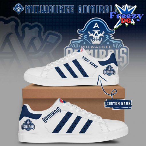 Milwaukee Admirals Customized Stan Smith Shoes