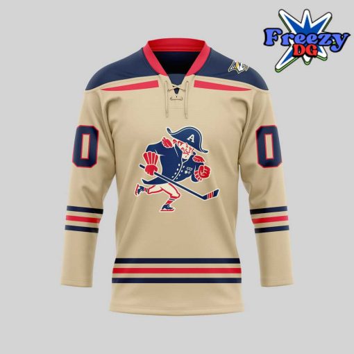 Milwaukee Admirals New 2024 Beige Alternate Hockey Jersey