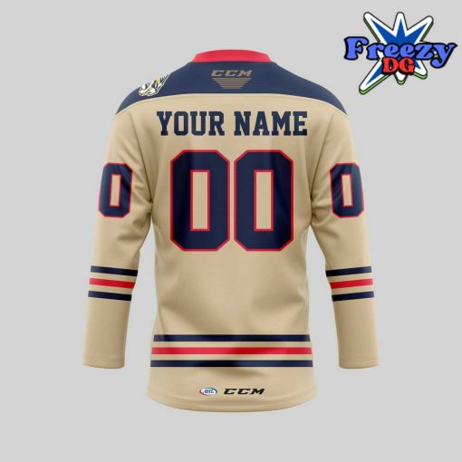 Milwaukee Admirals New 2024 Beige Alternate Hockey Jersey