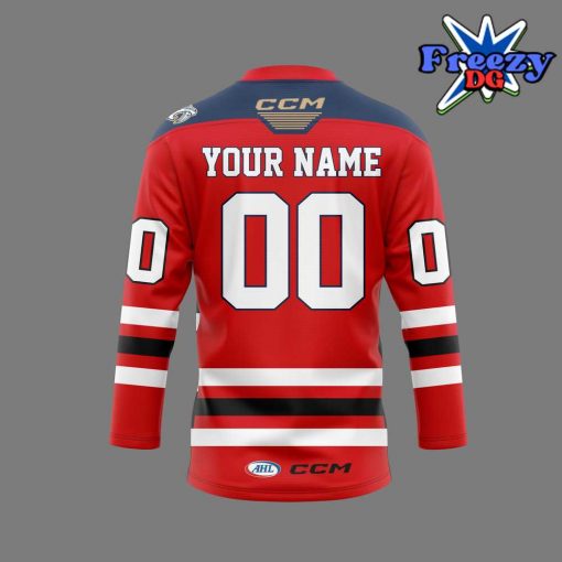 Milwaukee Admirals New 2024 Red Alternate Hockey Jersey