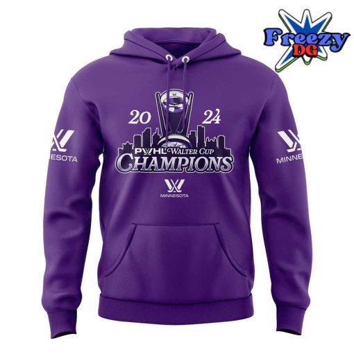 Minnesota PWHL Champions Walter Cup Hoodie