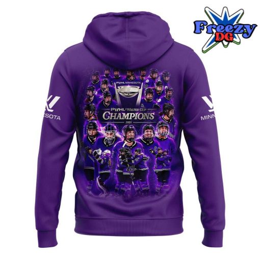 Minnesota PWHL Champions Walter Cup Hoodie