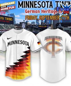 Minnesota Twins German Heritage Night 2024 Baseball Jersey