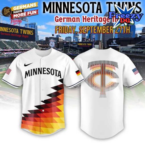 Minnesota Twins German Heritage Night 2024 Baseball Jersey