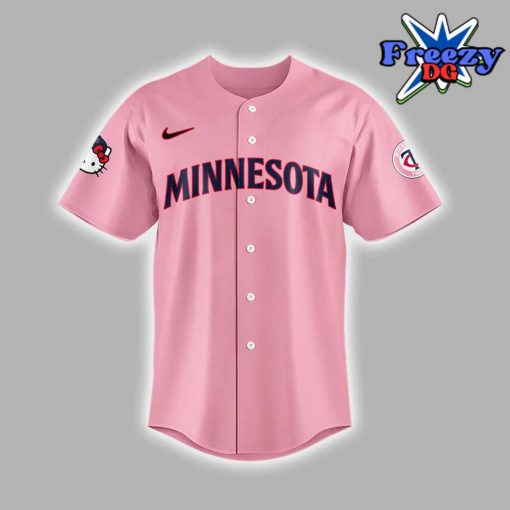 Minnesota Twins x Hello Kitty 2024 Baseball Jersey