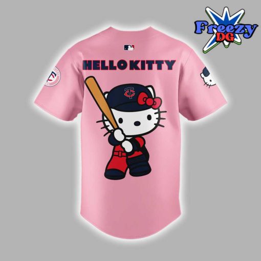 Minnesota Twins x Hello Kitty 2024 Baseball Jersey