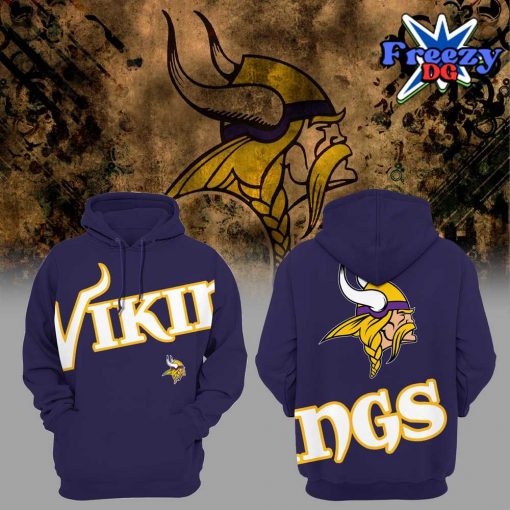 Minnesota Vikings New 2024 Purple Hoodie