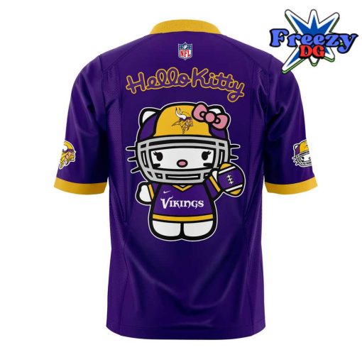 Minnesota Vikings x Hello Kitty 2024 Football Jersey