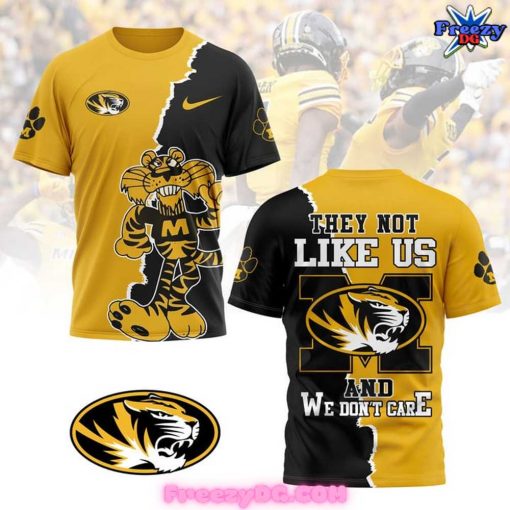 Missouri Tigers Tar Heels They Not Like Us And We Don’t Care T-Shirt