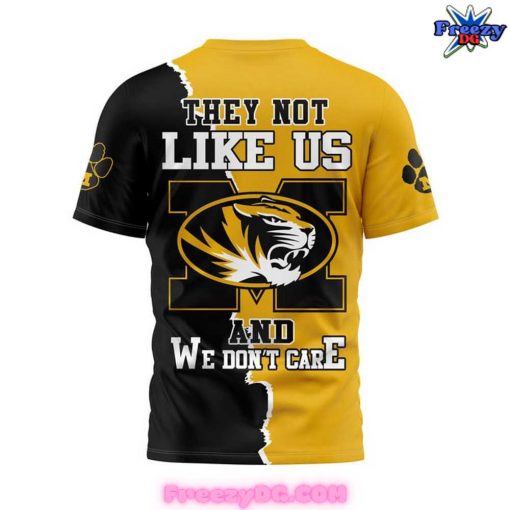 Missouri Tigers Tar Heels They Not Like Us And We Don’t Care T-Shirt