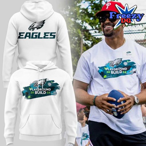 NFL Philadelphia Eagles Playground Build 2024 Hoodie