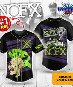 NOFX Punk in Drublic Baseball Jersey