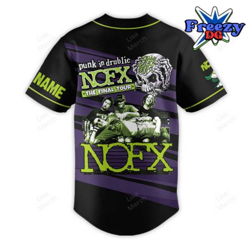 NOFX Punk in Drublic Baseball Jersey