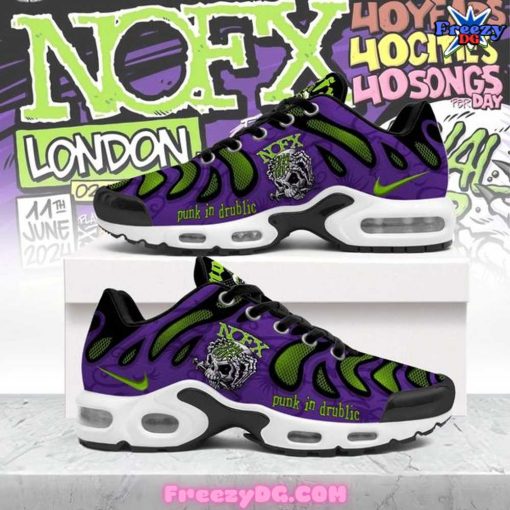 NOFX Punk In Drublic Nike Air Max Plus Shoes