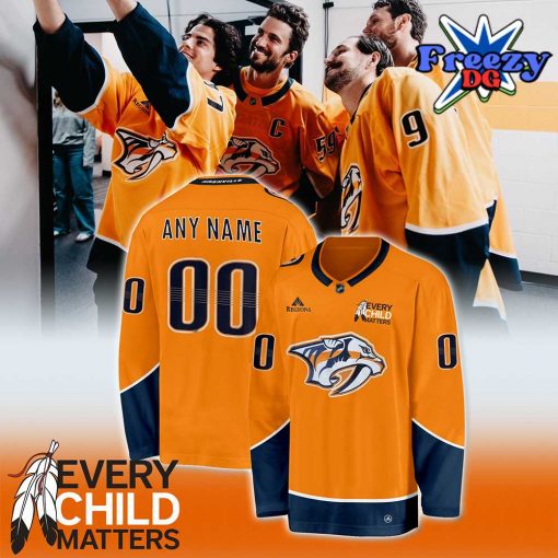 Nashville Predators Every Child Matters 2024 Hockey Jersey