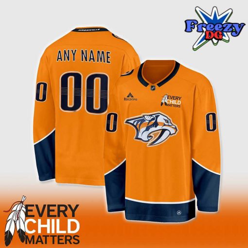 Nashville Predators Every Child Matters 2024 Hockey Jersey