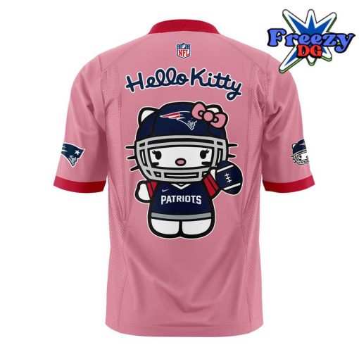 New England Patriots x Hello Kitty Pink Football Jersey