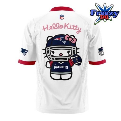 New England Patriots x Hello Kitty White Football Jersey