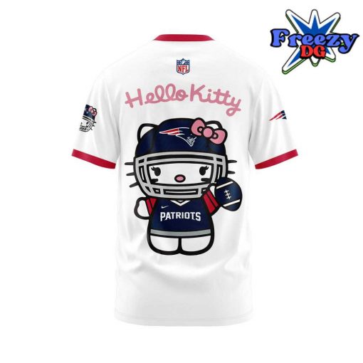 New England Patriots x Hello Kitty White T-Shirt