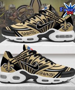 New Orleans Saints Custom Nike Air Max Shoes