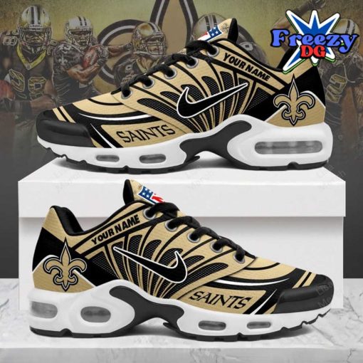 New Orleans Saints Custom Nike Air Max Shoes