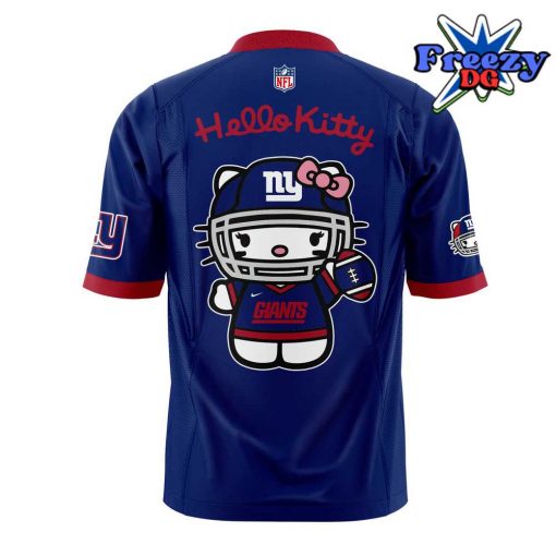 New York Giants x Hello Kitty Blue Football Jersey