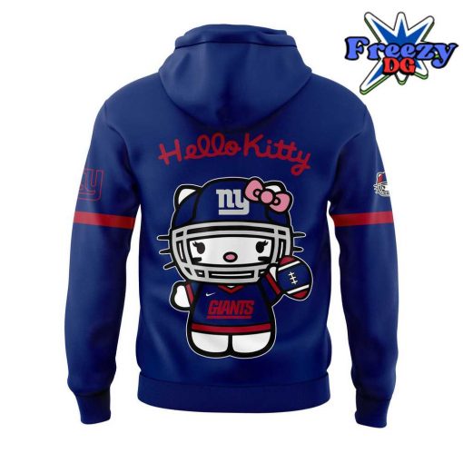 New York Giants x Hello Kitty Blue Hoodie