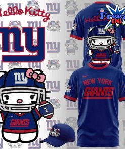 New York Giants x Hello Kitty Blue T-Shirt