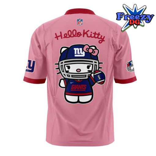 New York Giants x Hello Kitty Pink Football Jersey