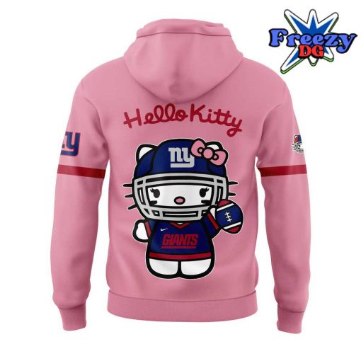 New York Giants x Hello Kitty Pink Hoodie