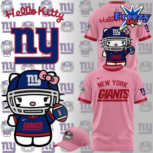 New York Giants x Hello Kitty Pink T-Shirt