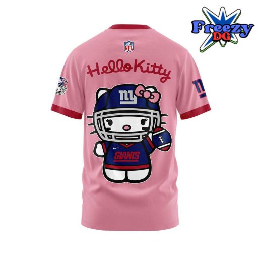 New York Giants x Hello Kitty Pink T-Shirt