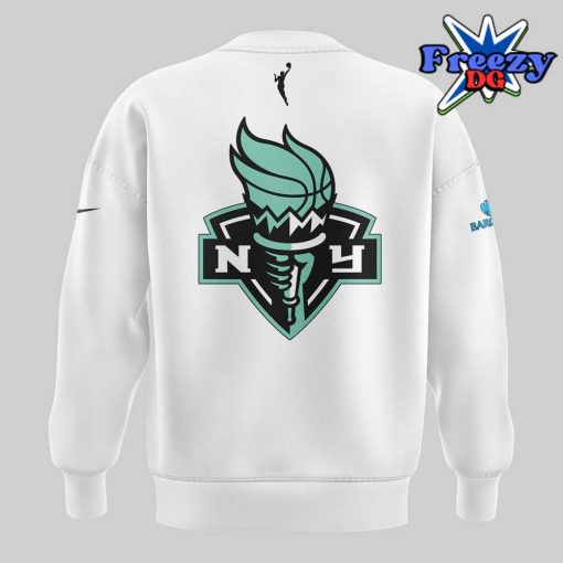 New York Liberty Everyone Watches Women’s Sports 2024 White Sweatshirt