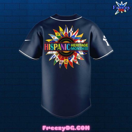 New York Yankees Happy Hispanic Heritage Month 2024 Baseball Jersey