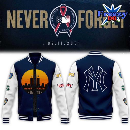 New York Yankees Never Forget Baseball Jacket