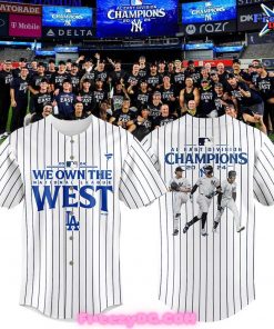 New York Yankees AL East Division Champions 2024 Baseball Jersey