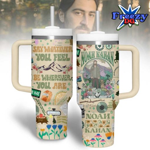 Noah Kahan Feeling Stanley Tumbler 40oz