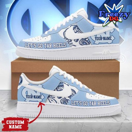 North Carolina Tar Heels Custom Nike Air Force 1