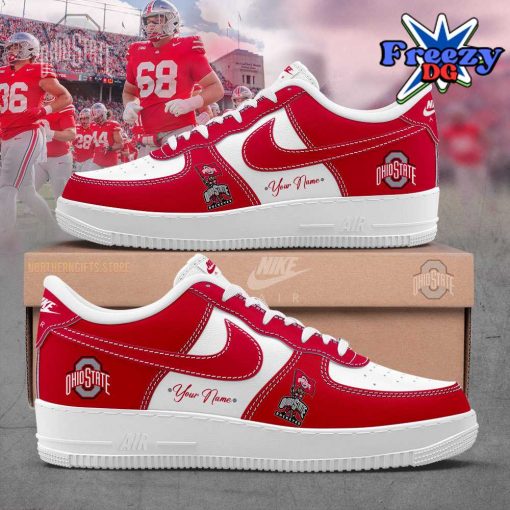 Ohio State Buckeye Custom Nike Air Force 1