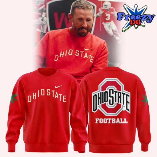 Ohio State Buckeye Football 2024 Red Sweatshirt