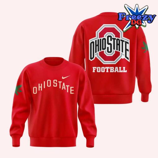 Ohio State Buckeye Football 2024 Red Sweatshirt