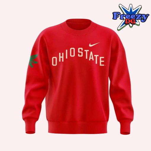 Ohio State Buckeye Football 2024 Red Sweatshirt