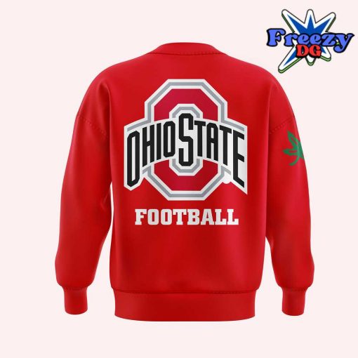 Ohio State Buckeye Football 2024 Red Sweatshirt