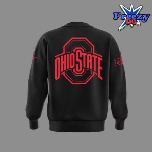 Ohio State Buckeyes Follow Jesus 2024 Black Sweatshirt