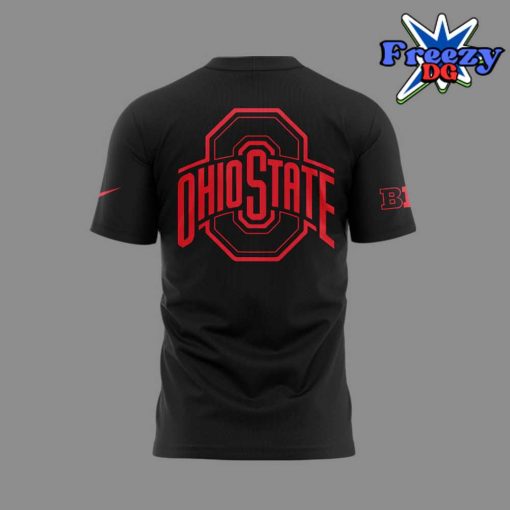 Ohio State Buckeyes Follow Jesus 2024 Black T-Shirt