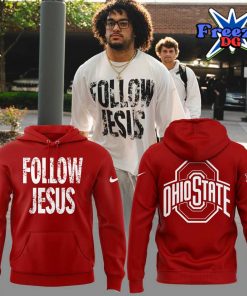 Ohio State Football Icy 2024 White Hoodie