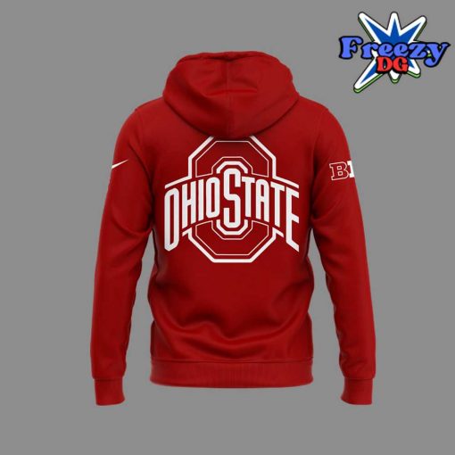 Ohio State Buckeyes Follow Jesus 2024 Red Hoodie