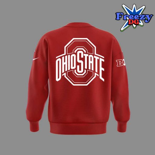 Ohio State Buckeyes Follow Jesus 2024 Red Sweatshirt