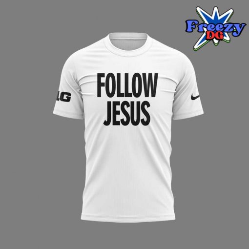 Ohio State Buckeyes Follow Jesus 2024 White T-Shirt