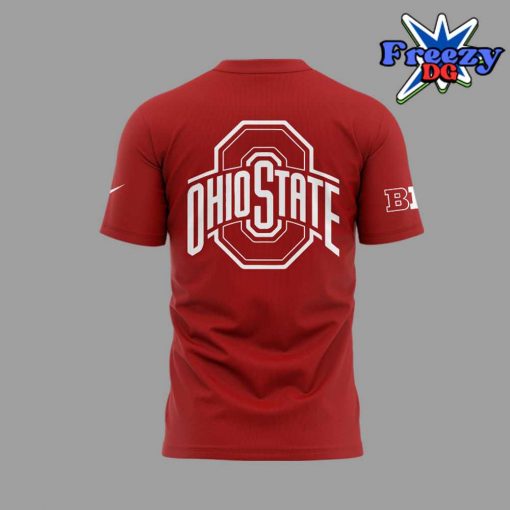 Ohio State Buckeyes Jesus Won 2024 Red T-Shirt